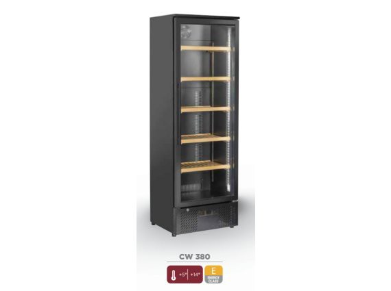 Frigorifero per vini CW 380 +5/+14°C..